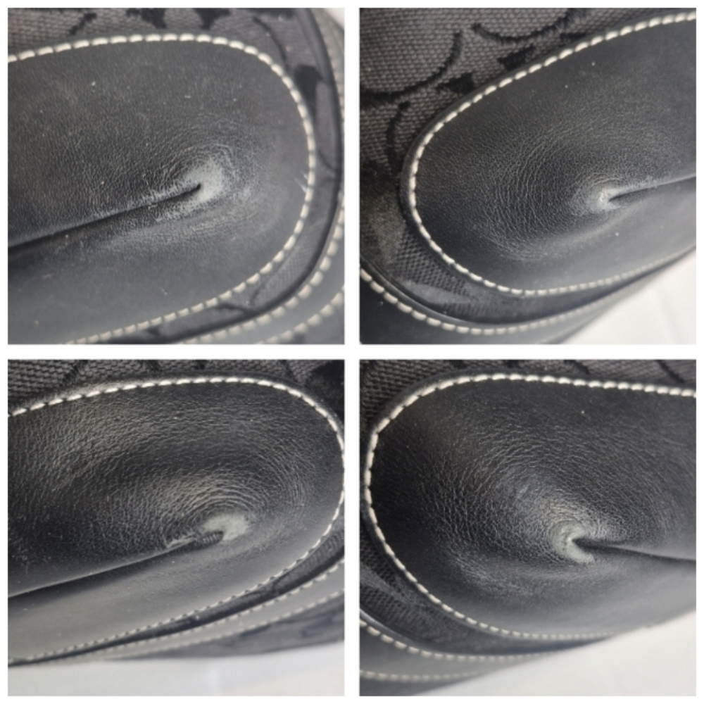 Coach 2pc Signature Tote Bag And Wallet Set - Picture 16 of 17